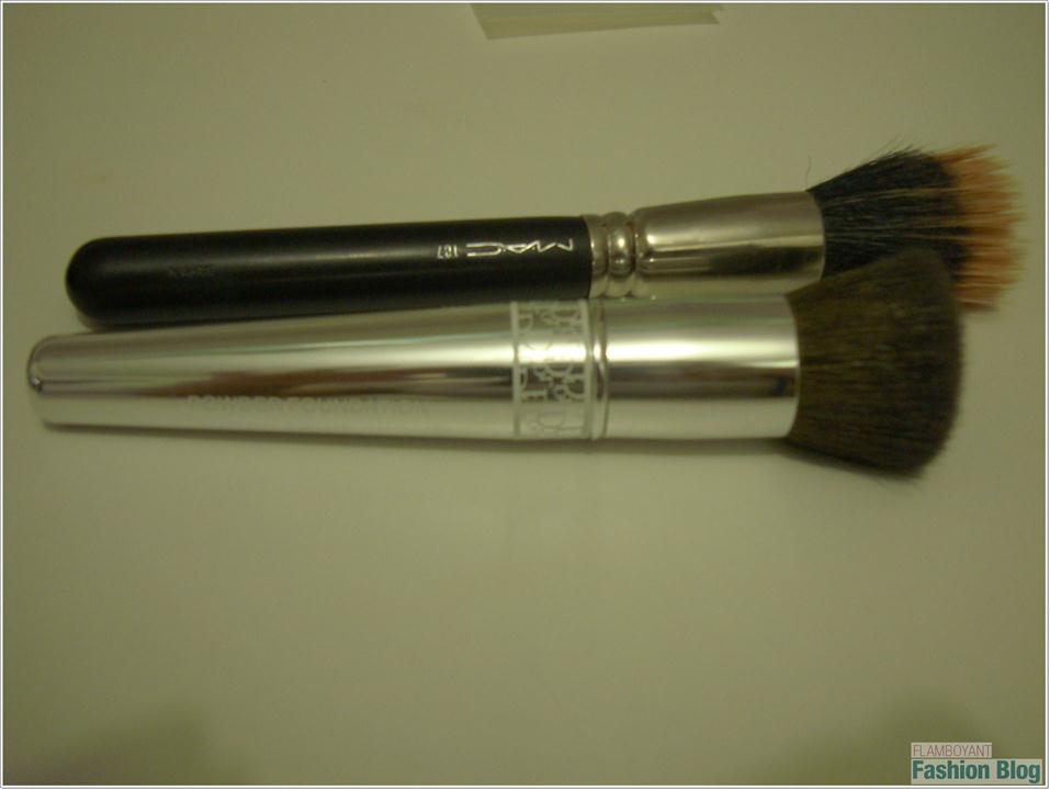 Comparativo entre os Pincéis Mac e Dior