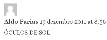 Ganhador Aldo Farias