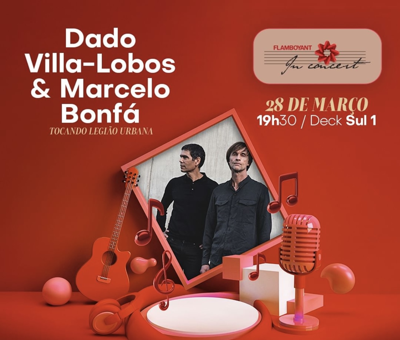 Dicas De Looks Para O Flamboyant In Concert Dado Villa Lobos E