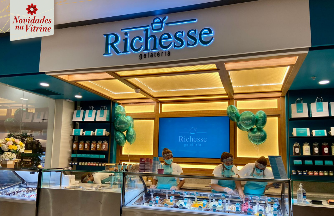 Conheça Richesse Gelateria, novidade na Vitrine de Goiás - Blog Flamboyant